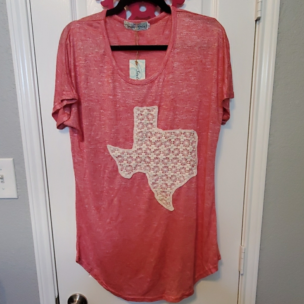 NWT Lace Texas Top